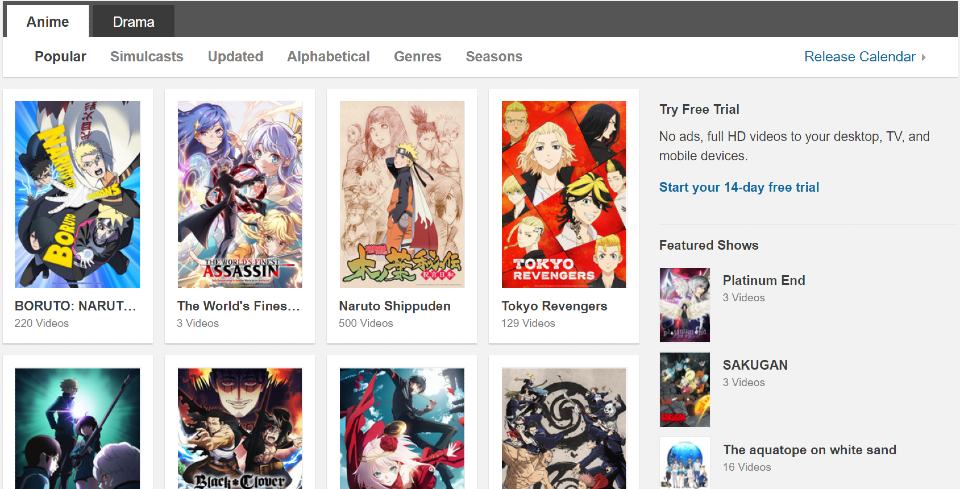 Animes Site Where You Can Watch Anime Online Free Of Cost